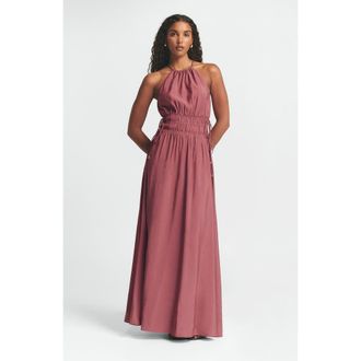 ST MRLO Elias Maxi Dress in China Rose at Nordstrom, Size 12