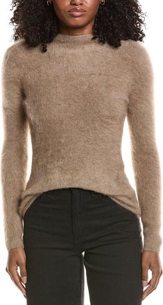 Elie Tahari Mock Neck Cashmere Sweater