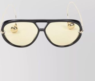 Bottega Veneta aviator drop sunglasses