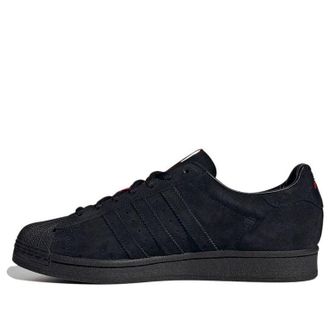 adidas Thrasher x Superstar ADV Black Scarlet FY9025