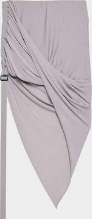 Helmut Lang Asymmetric Wind Skirt