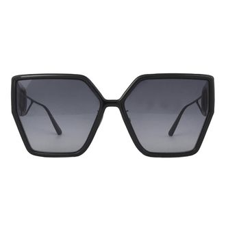 Dior 30MONTAIGNE BU Smoke Gradient Butterfly Ladies Sunglasses CD40034U 01B 61