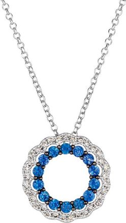 Le Vian 14K 1.19 Ct. Tw. Diamond & Sapphire Pendant