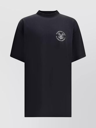 Balenciaga oversized graphic print t-shirt