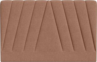 Vente-Unique Cabecero 190 cm - Tela - Terracota - LIDAMA de Pascal Morabito