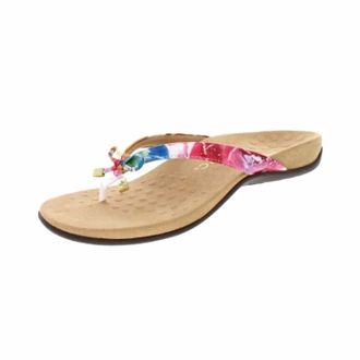 Vionic Womens Bella Ii Sandal In White Floral