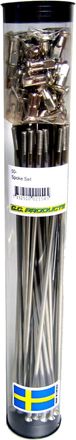 OEM Set Di Raggi Cc Da 17 Posteriori Per Suzuki Dr 400 80-81, Dr 500 81-84, Rs 250 81-82, Sp 500 81-83 (oem: 65320-37200 65320-37201 55320-40410) (50-572)
