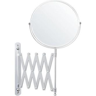 OEM Espejo De Aumento De Pared Extensible Y Giratorio 360&deg; - Aumento 3x - 22 X 21,7 Cm - Espejo De Pared De Acero Inoxidable De Doble Cara Para Ba&ntilde;o, Idea