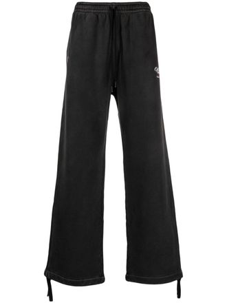 Off-white Trainingsbroek met logoprint - Zwart