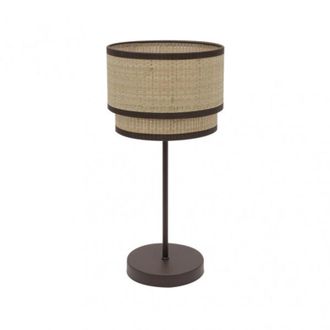 Fabrilamp Sobremesa Alto Roque 1xe27 Natural/marron 60x30x30 Cm