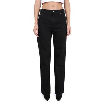 Dolce & Gabbana Mujer, Vaqueros, Negro, Talla: M
