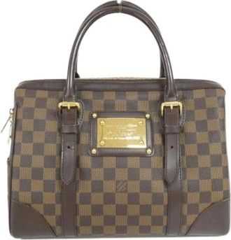 Louis Vuitton Pre-owned Handbags, female, Brown, Size: ONE SIZE Pre-owned Damier Berkeley Bag
