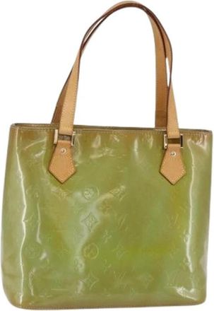 Louis Vuitton Tweedehands leren Louis Vuitton tassen - Dames - Vintage Shopper - Groen - ONE Size - Vintage