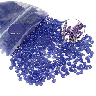 OEM Cera Depilatoria, Perlas De Cera Dura, No Necesita Bandas, Lavanda, 500 G