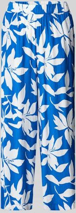 s.Oliver Red Label Wide Leg Culotte aus Viskose-Mix in Royal, Gr&ouml;&szlig;e 34