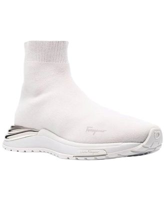 Ferragamo Ankle Leather Sneaker