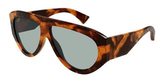 Gucci GG2128S 003 Mens Sunglasses Tortoiseshell Size 58