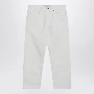 Golden Goose Pantalone bianco in cotone