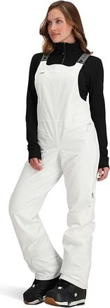 Obermeyer Bliss Bib Pant Womens Clothing White : 10 R, Polyester