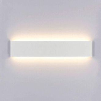 OEM Aplique De Pared Led De 40 Cm Para Interiores, L&aacute;mpara De Pared Moderna De Luz Blanca C&aacute;lida Con Iluminaci&oacute;n Hacia Arriba/abajo, 14 W Ca 220 V, Lumina