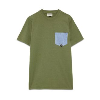 Roy Rogers Hombre, Camisetas, Verde, Talla: L
