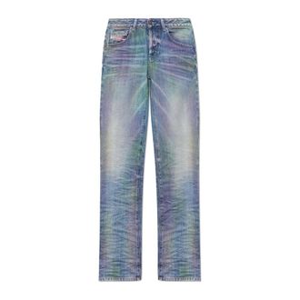 Diesel D-Lie Jeans - Dames - Jeans - Blauw - Maat: W24 L32 Katoen