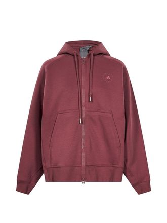 adidas by Stella McCartney Felpa con cappuccio in misto cotone Adidas By Stella Mc Cartney
