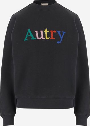 Autry katoenen sweatshirt met geborduurd logo
