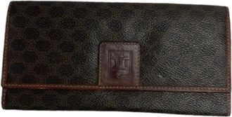 Celine Pre-owned Leren Portemonnee - Dames - Vintage Accessoires - Bruin - ONE Size - Leer - Vintage