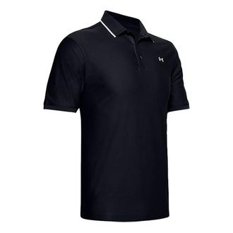 Under Armour Playoff Pique Polo Shirt Black 1345459-002