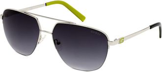 Guess GF5065 10B Mens Sunglasses Silver Size 60