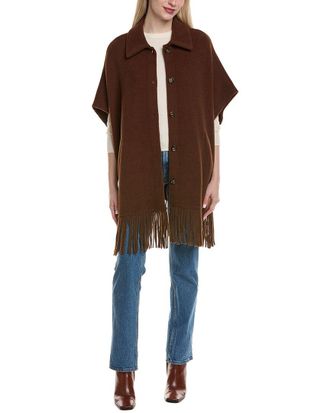 NVLT Nvlt Fringe Hem Cape