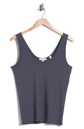 Vince Scoop Neck Tank in Dark Water at Nordstrom Rack, Size X-Small