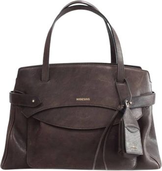 Hidesins Lullaby M Nargilux - Dames - Handtassen - Bruin - ONE Size - Katoen - Tassen