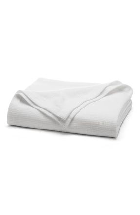 Boll & Branch Lightweight Bed Blanket in White at Nordstrom, Size King