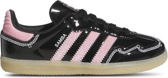 adidas Girls adidas Originals Samba - Girls Preschool Shoes Black/Pink Size 11.0