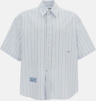 Wooyoungmi Camicia A Maniche Corte A Righe