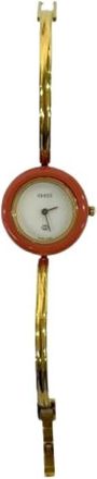 Gucci Pre-owned Vintage Polshorloge - Dames - Vintage Horloges - Geel - ONE Size - Vintage