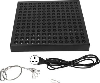 OEM L&aacute;mpara Led De Cultivo De Espectro Completo, Alta Eficiencia, Para El Crecimiento De Plantas J&oacute;venes En Interiores, 85265v, Enchufe Brit&aacute;nico, 169 Led