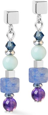 Coeur de Lion Shape Mix Spikes Earrings in Blue Moon at Nordstrom