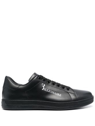 Billionaire Boys Club logo-print low-top sneakers - Black