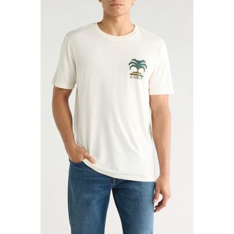 Roark Moto Palm Graphic T-Shirt in Off White at Nordstrom, Size Xx-Large