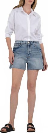 Kut from the Kloth Taylor High Rise Short In Denim