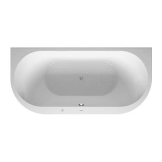 Duravit Duravit Whirlpool Darling Nuevo 1900x900mm, Versi&oacute;n De Pre-pared, Con Revestimiento Acr&iacute;lico, Marco, 2 Inclinaciones Traseras, Desag&uuml;e Y Rebosadero, S