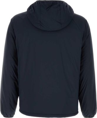 Burberry Padded Nylon Down Jacket - Navy