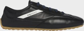 Alexander McQueen Men & apos;s Boxe Nappa Leather Low-Top Sneakers