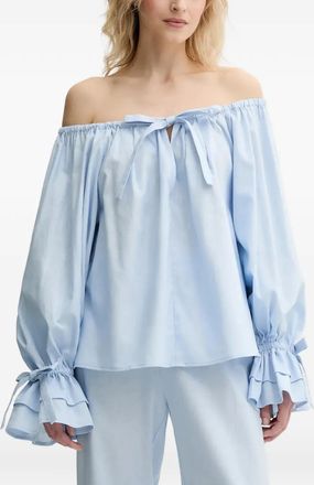 Sleeper Set di 2 tutine con ruches - Blu