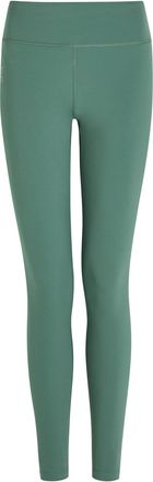 On Core Logo Stretch-jersey Leggings - Olive - S (UK8-10 / S)