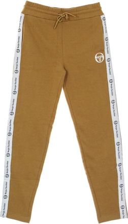 Sergio Tacchini Dames Tracksuit Broek Nora Tape Logo Appel Kaneel - Dames - Sweatpants - Bruin - XS - Broeken