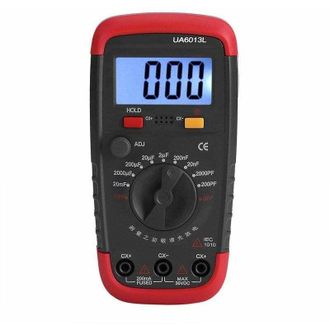 OEM Medidor De Capacitancia Profesional, Comprobador Digital De Condensadores De 0,1 Pf A 20000 Uf Con Retroiluminaci&oacute;n Lcd Y Funda Protectora Max 1999-cr